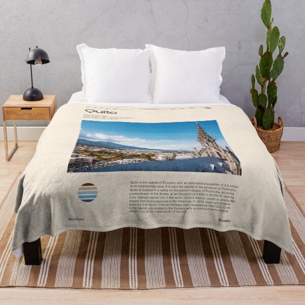 Item preview, Visit Quito, Ecuador (Travel poster) designed and sold by RabbitK.