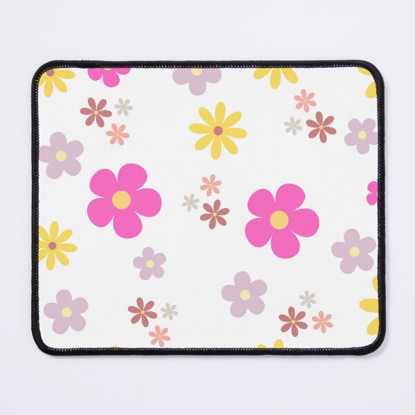 Item preview, Flowers, Pink, Yellow, Purple Floral, Nature, Garden, sunny, bright, Spring, Summer designed and sold by BirdsnStuff.