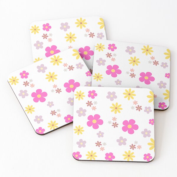 Item preview, Flowers, Pink, Yellow, Purple Floral, Nature, Garden, sunny, bright, Spring, Summer designed and sold by BirdsnStuff.