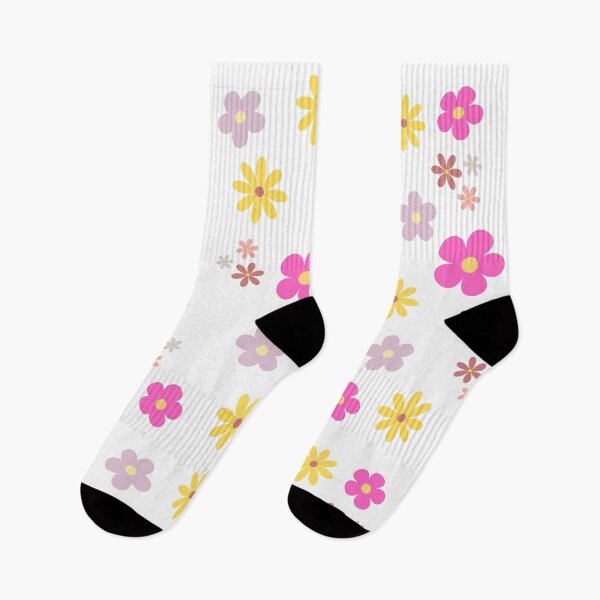 Item preview, Flowers, Pink, Yellow, Purple Floral, Nature, Garden, sunny, bright, Spring, Summer designed and sold by BirdsnStuff.