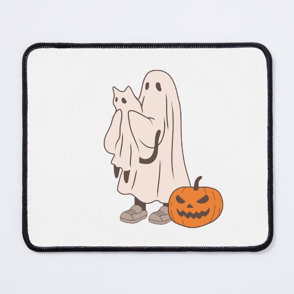 Item preview, Pompkin Scene Happy Halloween Classic Spooky Ghost Skeleton designed and sold by Martolina33.