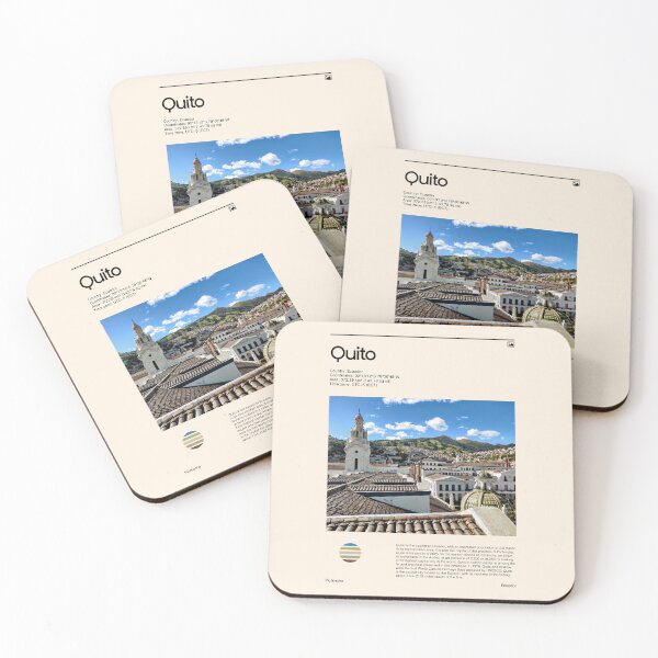 Item preview, Visit Quito, Ecuador (Travel poster) designed and sold by RabbitK.