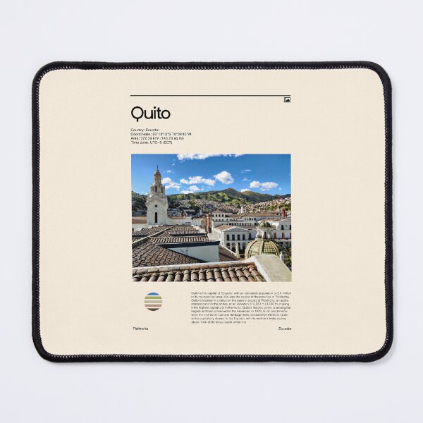 Item preview, Visit Quito, Ecuador (Travel poster) designed and sold by RabbitK.