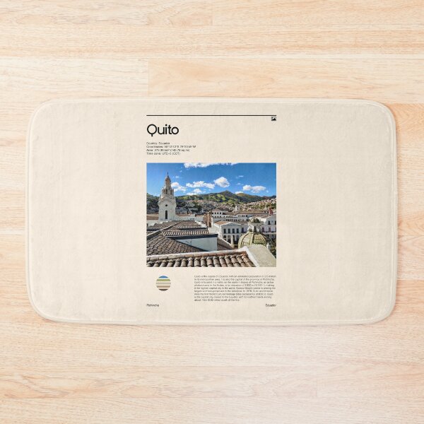 Item preview, Visit Quito, Ecuador (Travel poster) designed and sold by RabbitK.