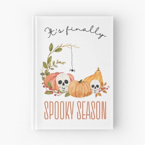 Item preview, Halloween Design - Skulls with Pumpkins and Spiders - It's Finally the Spooky Season designed and sold by Carola-art.
