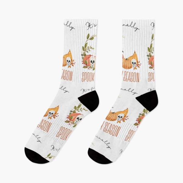 Item preview, Halloween Design - Skulls with Pumpkins and Spiders - It's Finally the Spooky Season designed and sold by Carola-art.