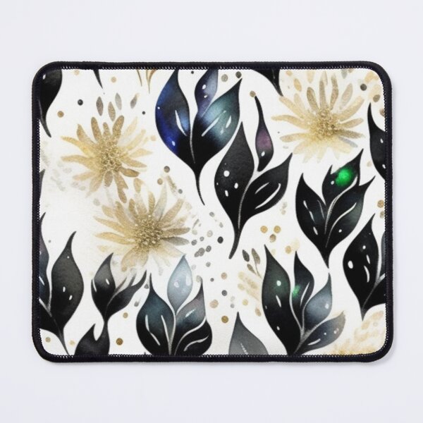 Item preview, Metallic floral pattern  designed and sold by Roxburylane.