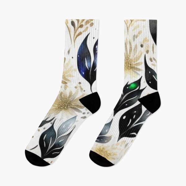 Item preview, Metallic floral pattern  designed and sold by Roxburylane.