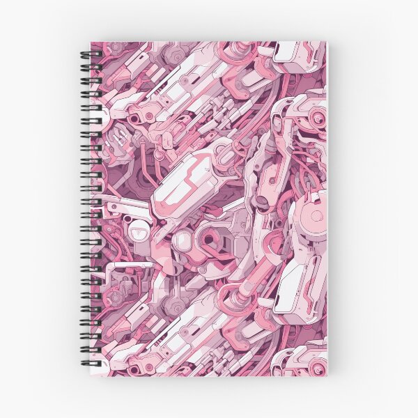 Item preview, Pink Robotic Pattern – Inspired by Evangelion Unit 08  designed and sold by animaesthetic.