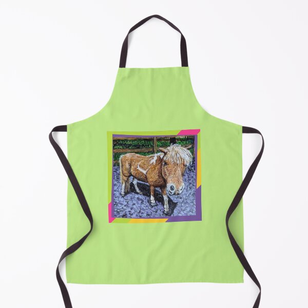 Item preview, Mariah el caballo, obra de arte pintada designed and sold by RobbiePotterArt.