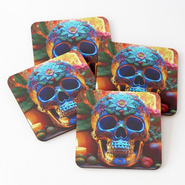 Item preview, Decorated Skull designed and sold by Bunmigraphics .