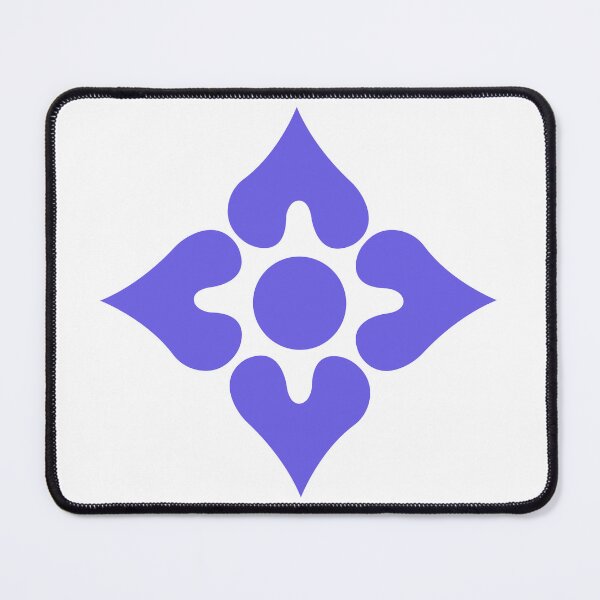 Item preview, Paul Blanco Flower Monogram Logo Symbol Light Purple designed and sold by eightwelve.