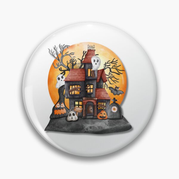 Item preview,  Vintage Pompkin Scene Happy Halloween Classic Spooky  designed and sold by Martolina33.