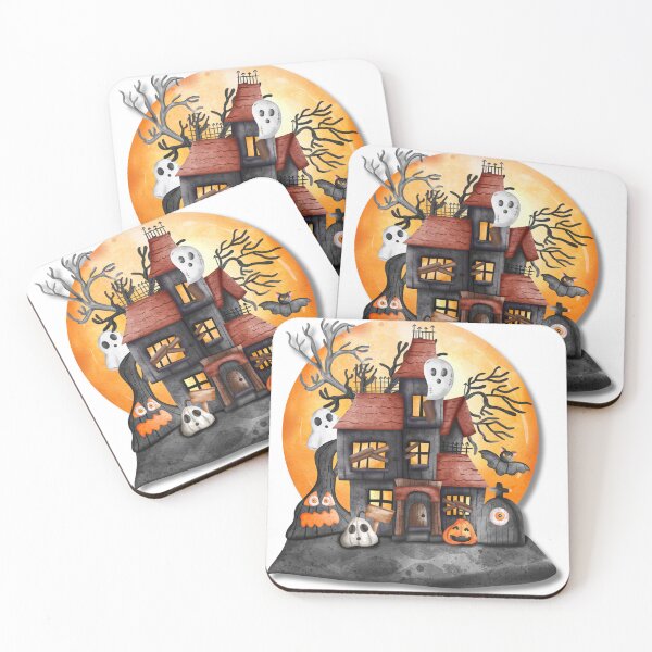 Item preview,  Vintage Pompkin Scene Happy Halloween Classic Spooky  designed and sold by Martolina33.