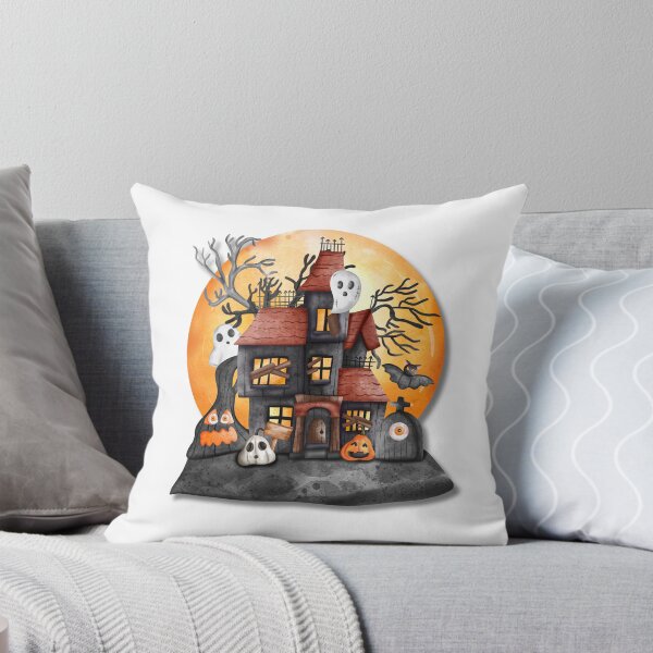 Item preview,  Vintage Pompkin Scene Happy Halloween Classic Spooky  designed and sold by Martolina33.