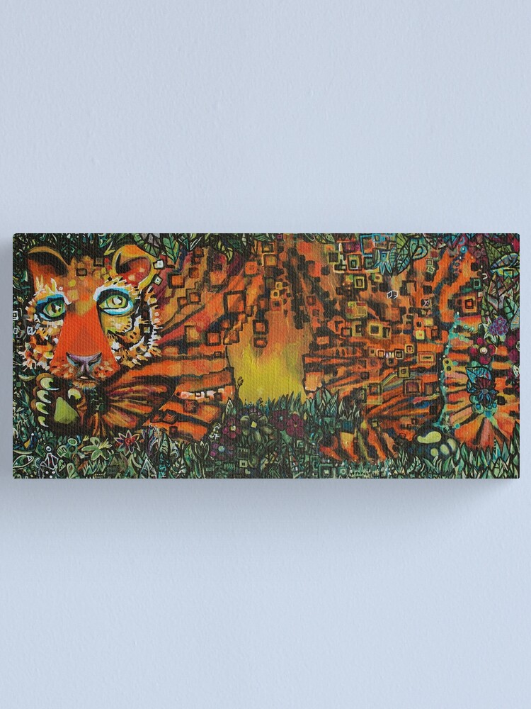 Alternate view of Tuesday's Tiger Canvas Print