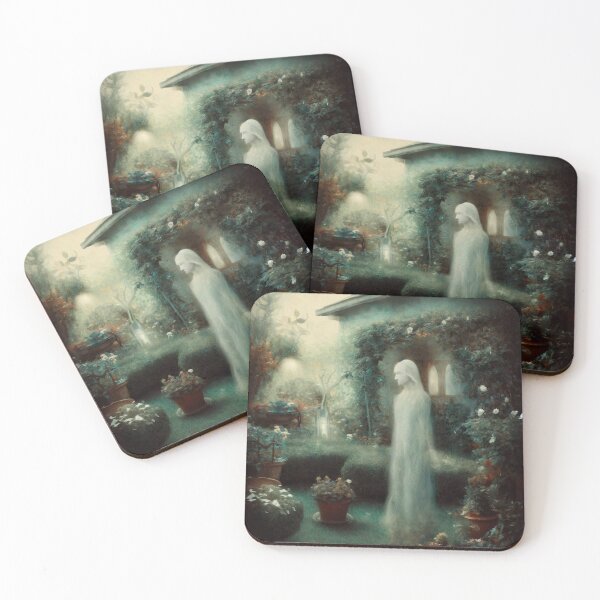 Item preview, Her ghost in the garden designed and sold by Donkey's Salad.