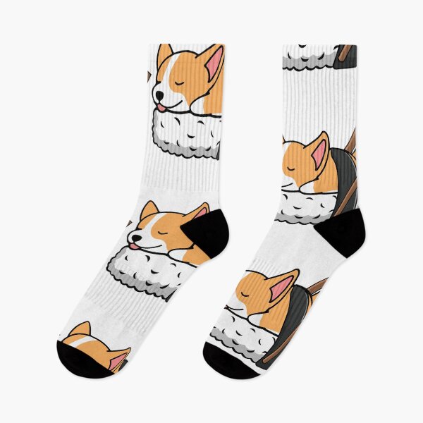 Item preview, Sushi Dog - Sushi and Corgi designed and sold by DogsHearted.