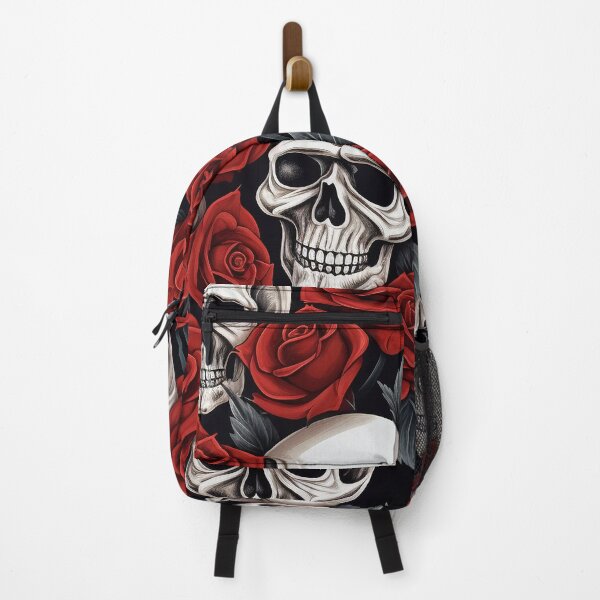 Item preview, Red Roses with Skulls designed and sold by CoputerEasel.