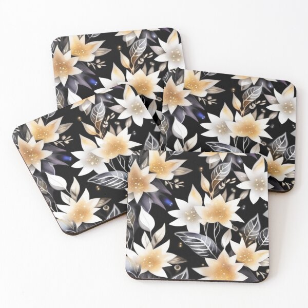 Item preview, Tan and black floral  designed and sold by Roxburylane.