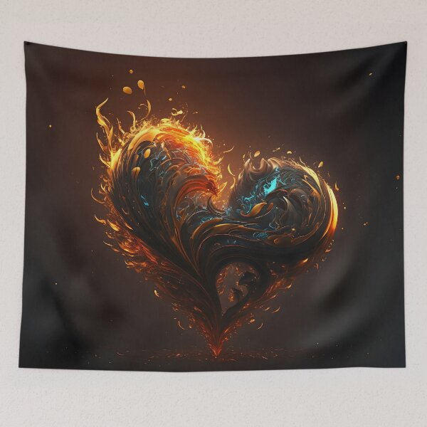 Item preview, Burning Love designed and sold by GammarayPrints.