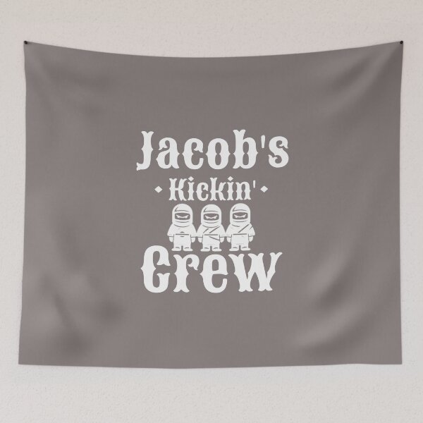 Item preview, Jacob’s kickin’ crew. Ninjas. Sport designed and sold by Tsifra.