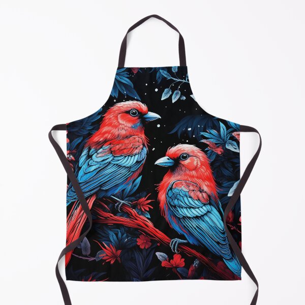 Artikelvorschau, Vogelmuster im Neonstil entworfen und verkauft von Art91design.