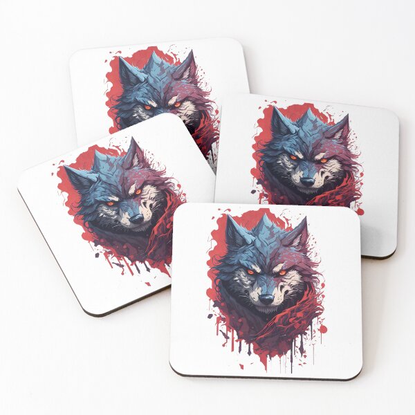 Item preview, Bloodthirsty Big Bad Wolf Bust 6 designed and sold by RabbitPrints.