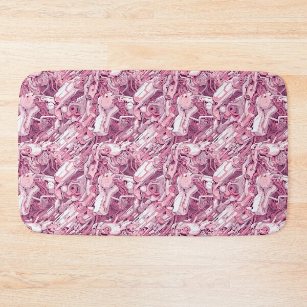 Item preview, Pink Robotic Pattern – Inspired by Evangelion Unit 08  designed and sold by animaesthetic.