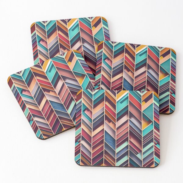 Item preview, Retro Revival Pattern - No. 3 designed and sold by Witty-Whimsy.