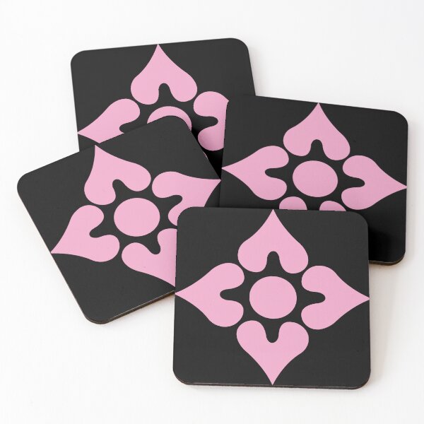 Item preview, Paul Blanco Flower Monogram Logo Symbol Pink designed and sold by eightwelve.