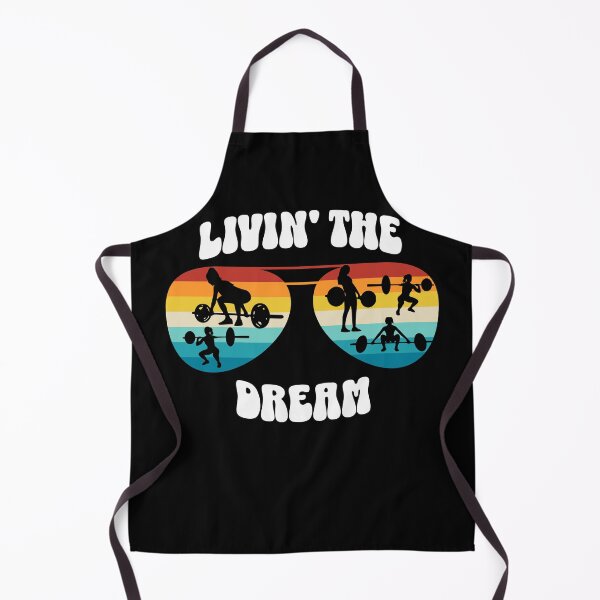 Item preview, Powerlifting Living the Dream Sunset Art, Retro Aviator Sunglasses Lifting Design, Fitness Enthusiast Dreamy Sunset Poster, Inspirational Powerlifting  designed and sold by ShoniwDesigns.