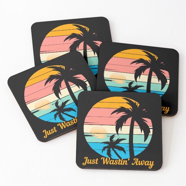 Item preview, Just Wastin' Away  - Summer Girl's Trip, Pacific Ocean, Vacay Mood, Sunset, Beach, Party Animal designed and sold by Sun Sand & Sea Art.