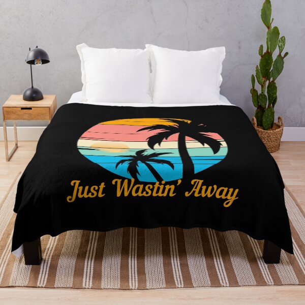 Item preview, Just Wastin' Away - Summer Girl's Trip, Pacific Ocean, Vacay Mood, Sunset, Beach, Party Animal designed and sold by Sun Sand & Sea Art.