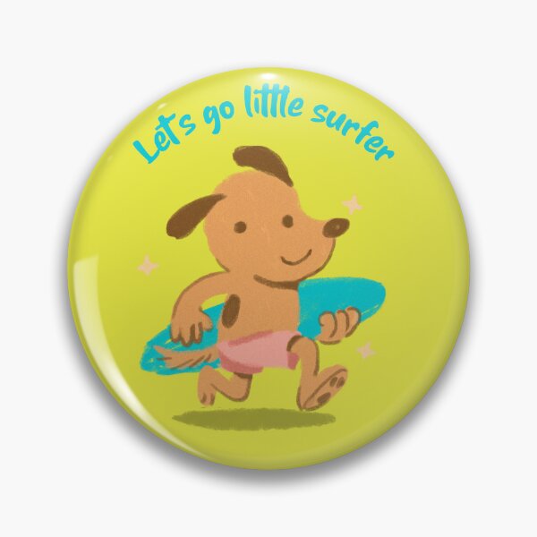 Item preview, Lets go little surfer designed and sold by RokuCreations.