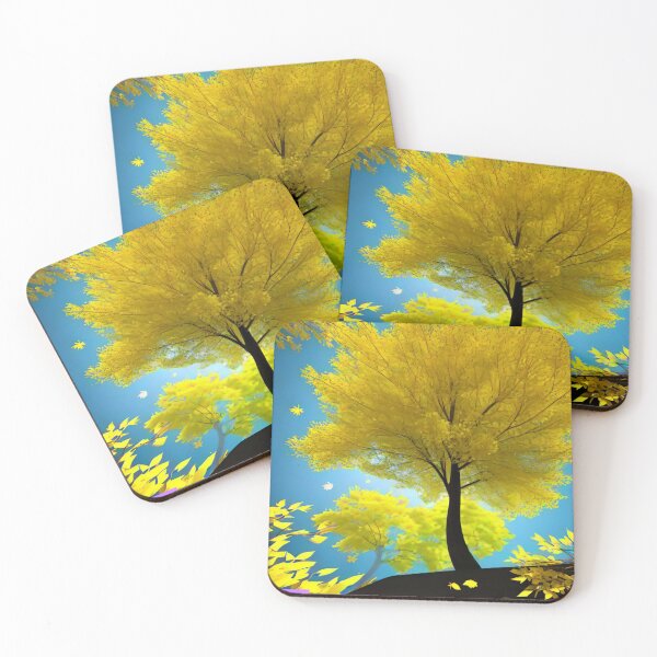 Item preview, Yellow leaves designed and sold by WAREL.