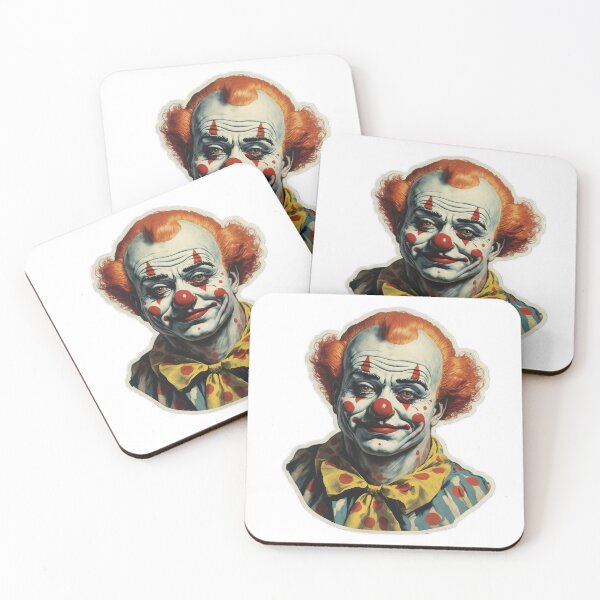 Item preview, Vintage Creepy Clown designed and sold by Studio-g.