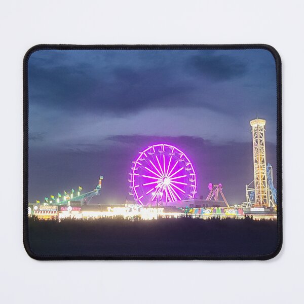 Item preview, Photo of Ocean City NJ Ferris wheel at night designed and sold by Raineylanes.