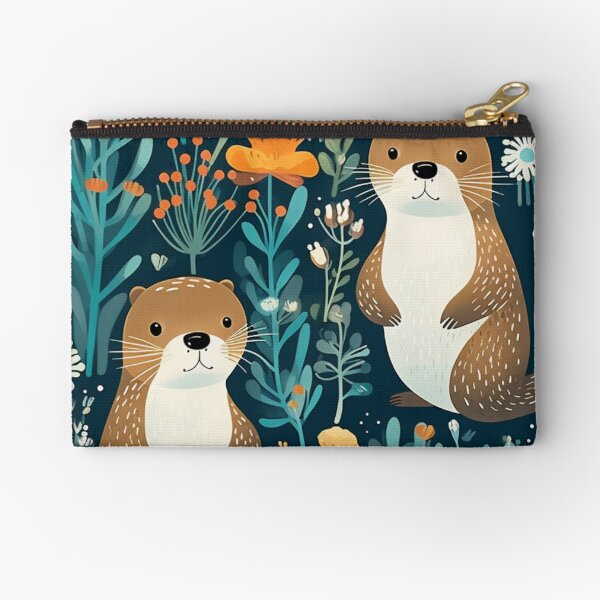 Item preview, #5 Playful Otters - Adorable Otters Design for Nature Lovers designed and sold by lealyndc.