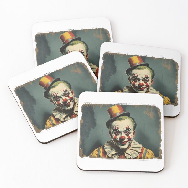 Item preview, Vintage Creepy Clown designed and sold by Studio-g.