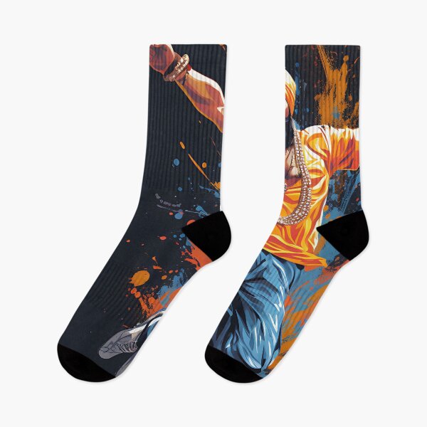 Item preview, Colourful Bhangra Dancer Art designed and sold by PioneerX1.