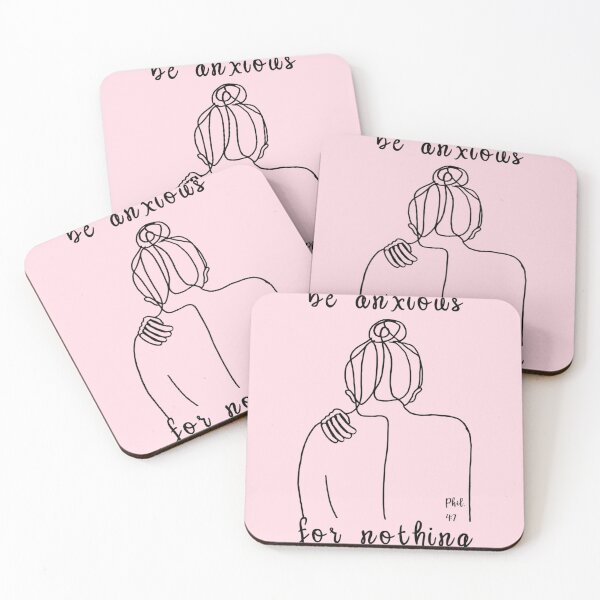 Item preview, Be anxious for nothing Phil 4:7 Inspirational designed and sold by Faith & Joy by Lulu.