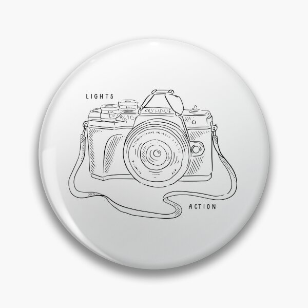 Item preview, Lights Camera Action Illustration designed and sold by OdinIllustrator.