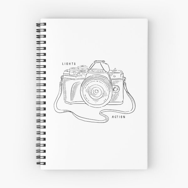 Item preview, Lights Camera Action Illustration designed and sold by OdinIllustrator.