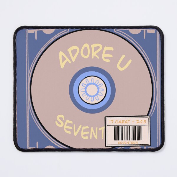 Item preview, Adore u - SEVENTEEN CD designed and sold by MayTeaDesigns.