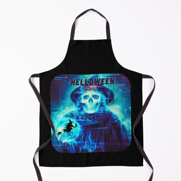 Item preview, HELLOWEEN SKELETON DIES WITH A GLASS BALL designed and sold by PolishBrand.