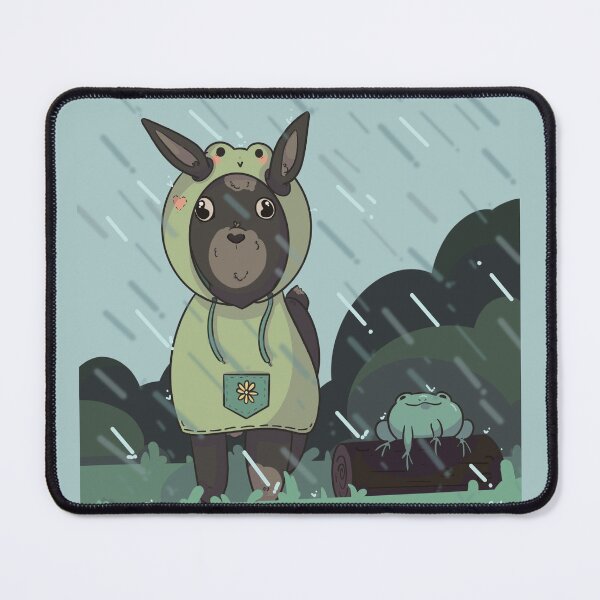 Item preview, Rainy Day: Goat and Frog designed and sold by Glorious-goats.