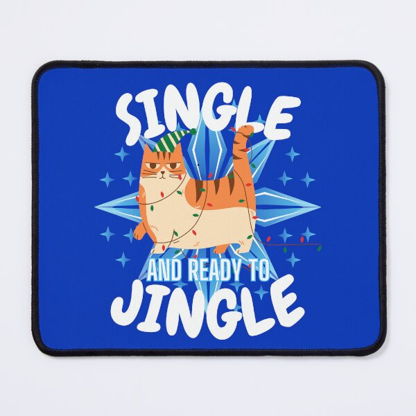 Item preview, Single And Ready To Jingle Grumpy Cat This Christmas! Matching Team Friends designed and sold by My-Queens-Store.