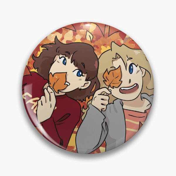 Item preview, Hello Autumn - Kiara & Amber - BlackFox designed and sold by AngelEneArt.