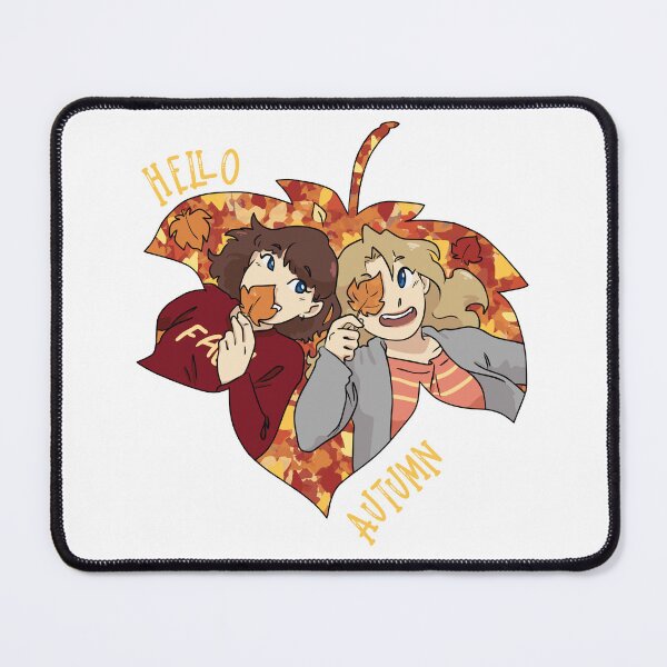 Item preview, Hello Autumn - Kiara & Amber - BlackFox designed and sold by AngelEneArt.